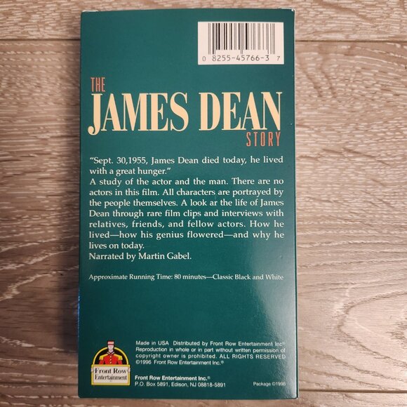 VHS - The James Dean Story - Picture 3 of 4